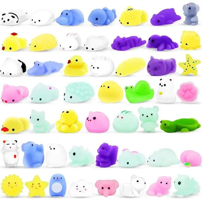 Animal Fidget Toys 20 Pcs Soft Rubber Squeeze Toys for Kids