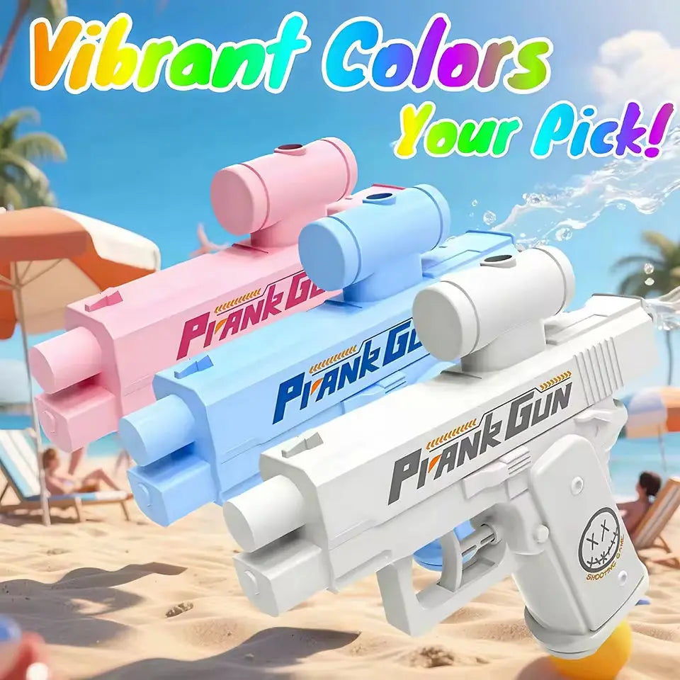 Water Gun Double-Sided Manual Water Pistol for Pool Water Fights