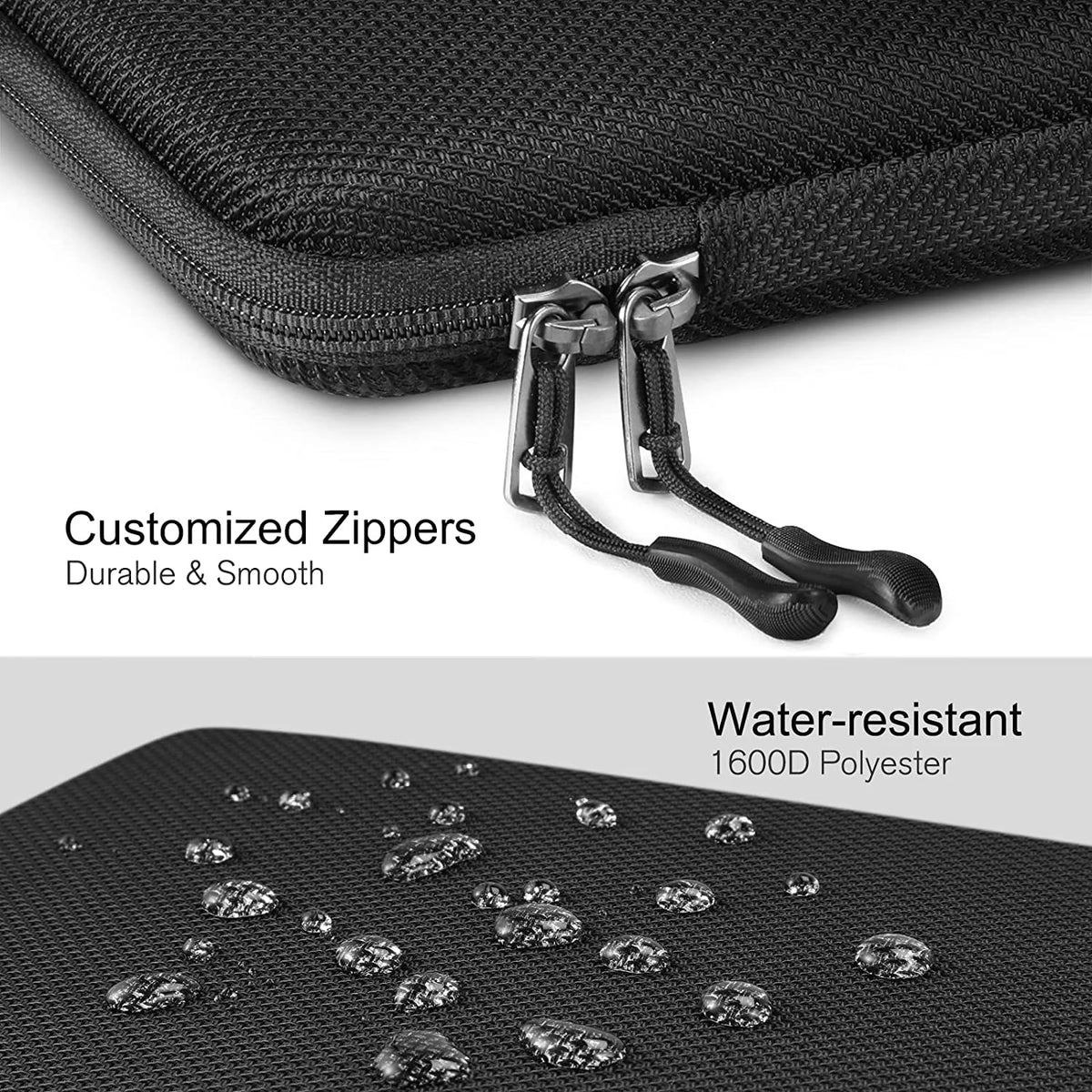 EVA Laptop Sleeve Bag – Protective Zipper Case for 13–15.6 Inch