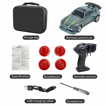 1:64 RC Drift Car – Mini Remote Control Racing Car