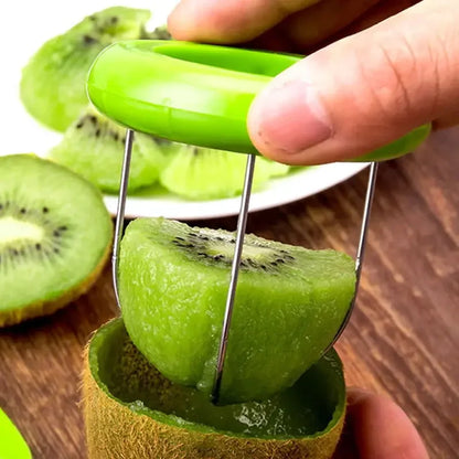 Kiwi Fruit Peeler & Slicer Stainless Steel Cutter Kitchen Tool
