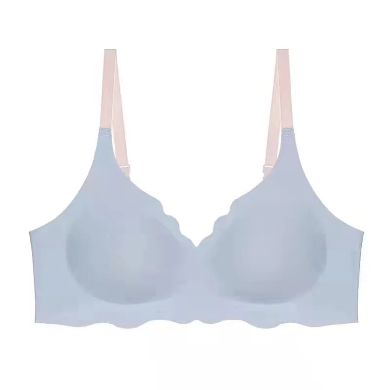 Women’s Seamless Bra – Adjustable Back Wireless Support