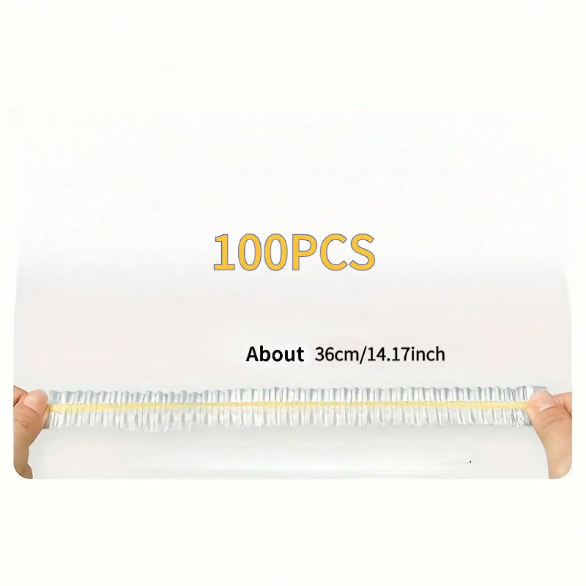 100PCS Plastic Food Covers Elastic Fresh Keeping Covers for Fruits
