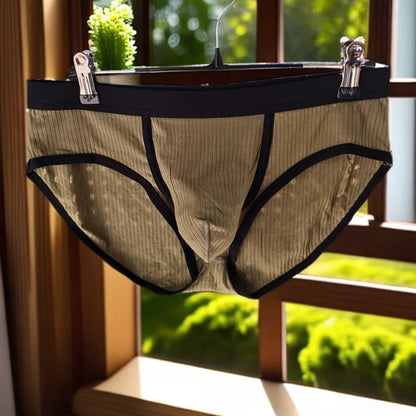 Men’s Briefs – Stretch Viscose Underwear with Pocket Design