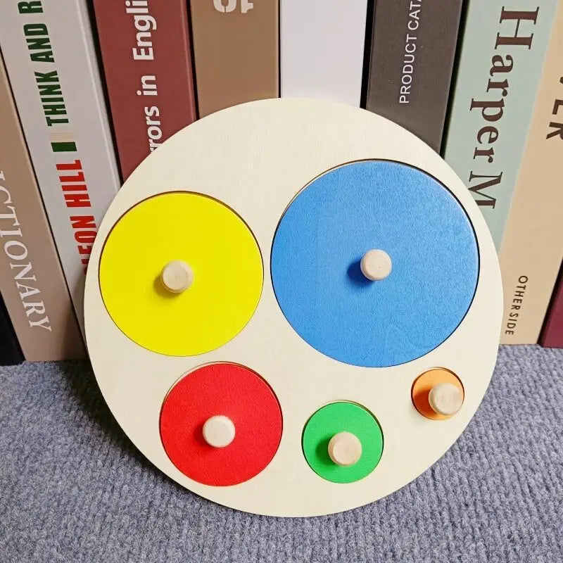 Wooden Shape Matching Toy for Kids