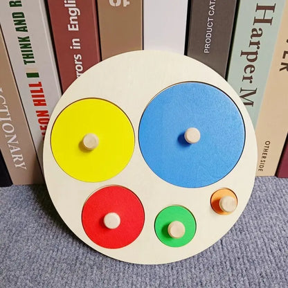 Wooden Shape Matching Toy for Kids
