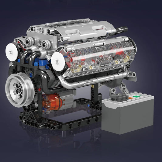 V8 Engine Building Blocks