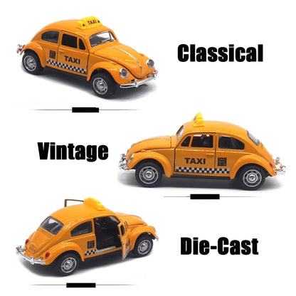 1:32 Diecast Car Model – Vintage Pull-Back Racing Car