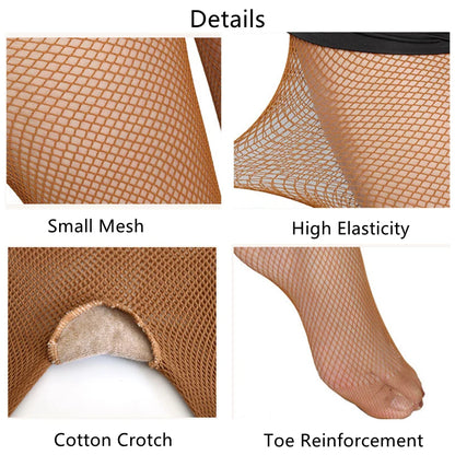 Fishnet Tights – Plus Size Reinforced Hosiery