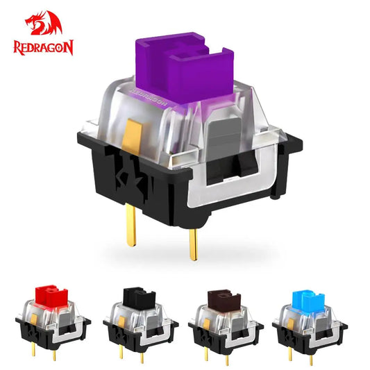 Mechanical Keyboard Switches 3-Pin Hot-Swap RGB Switches for Keyboards