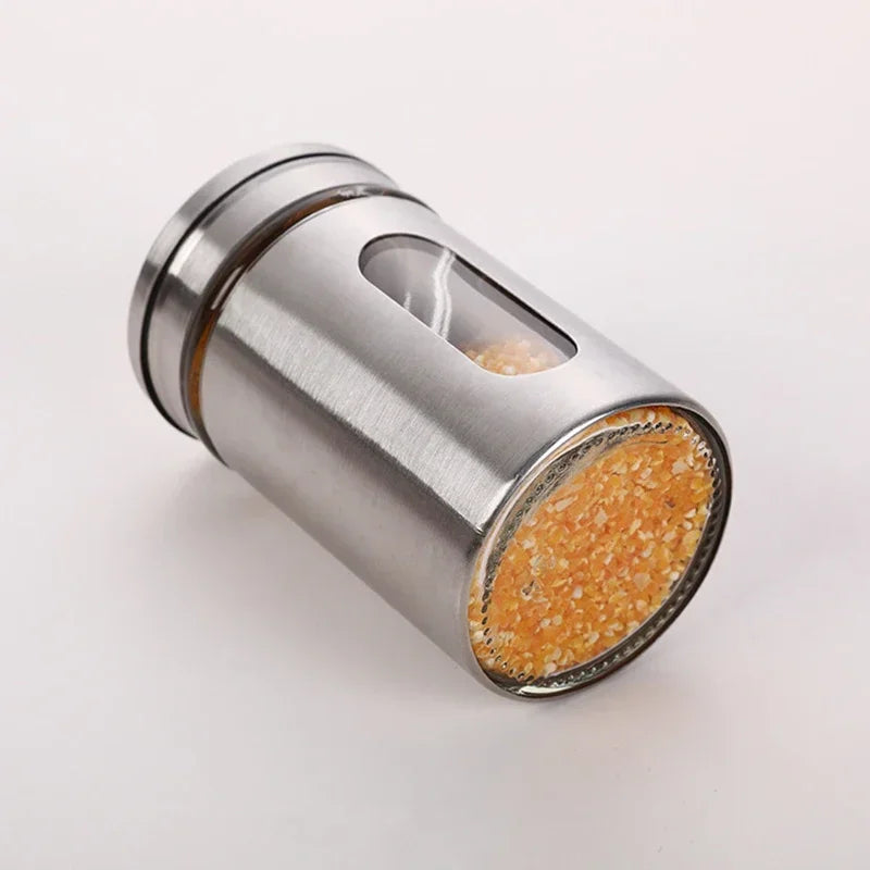 Spice Shaker | Stainless Steel Salt & Pepper Jar