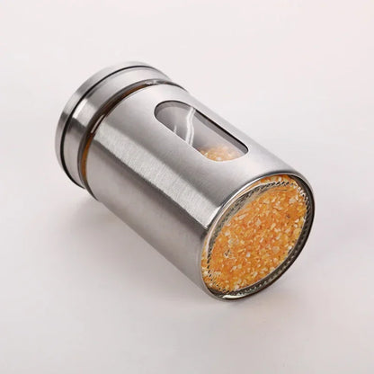 Spice Shaker | Stainless Steel Salt & Pepper Jar