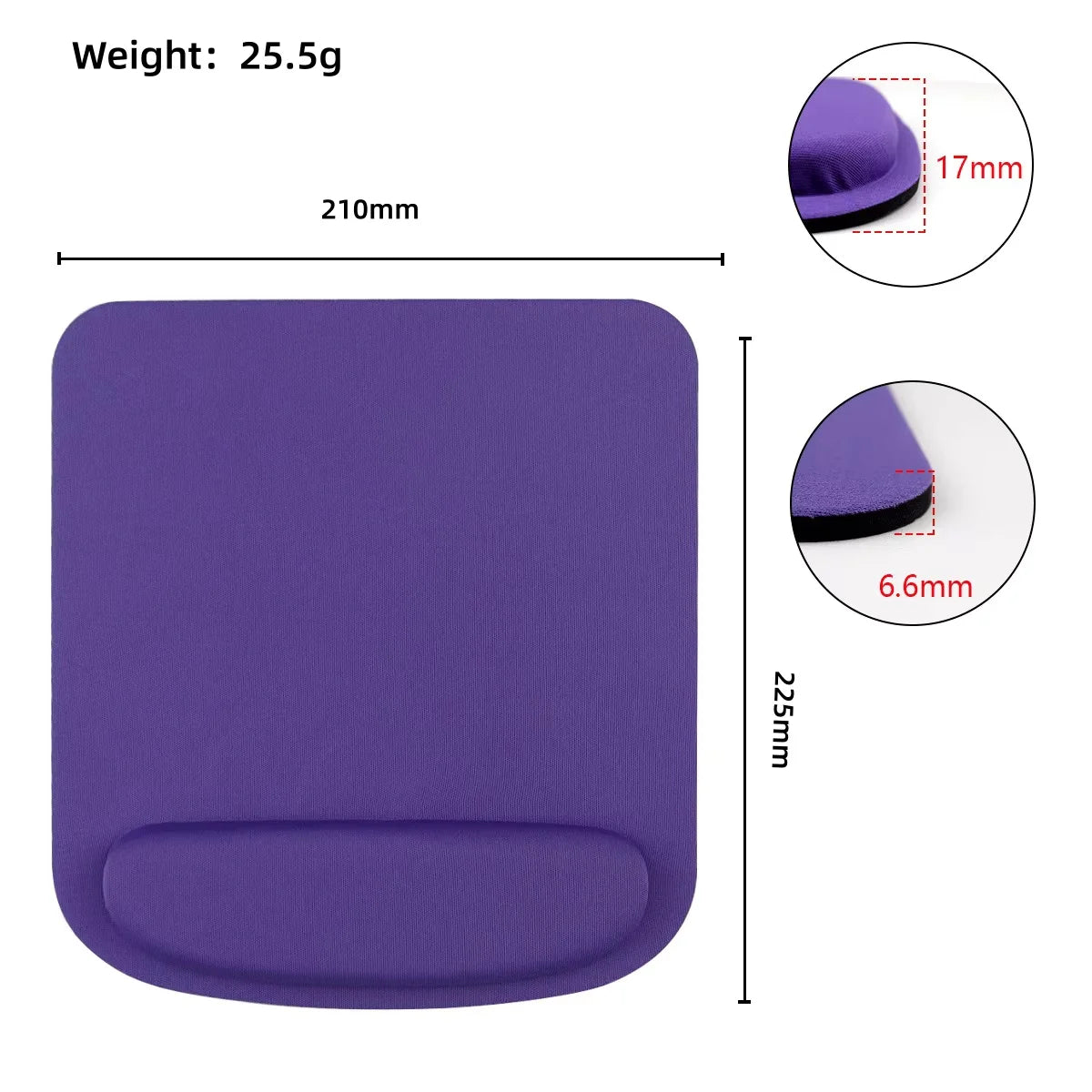 Ergonomic Mouse Pad – Wrist Rest for Office & Gaming