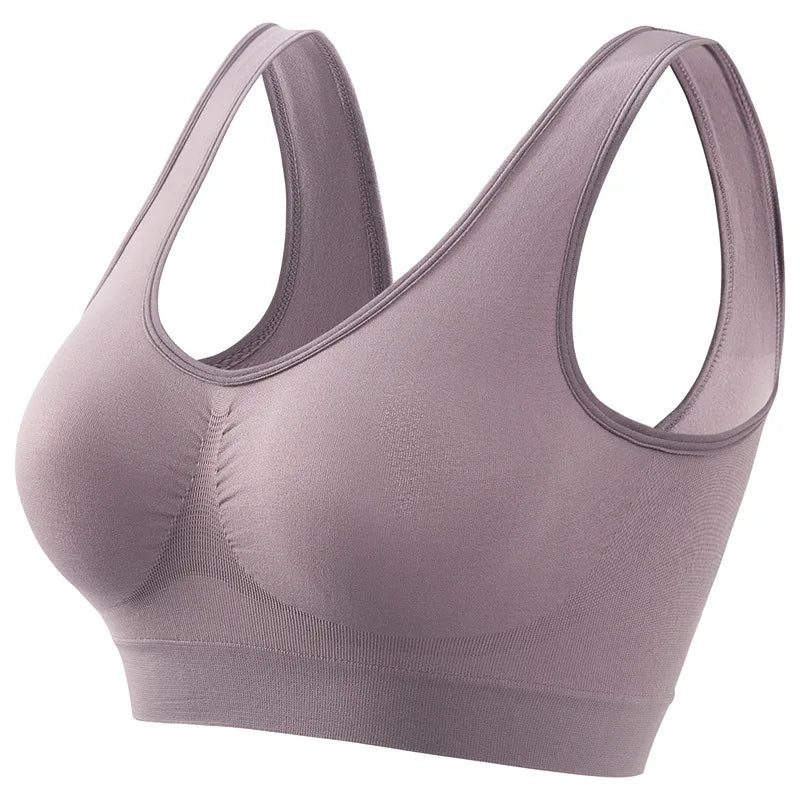 Women’s Seamless Sports Bra – Push-Up Bralette