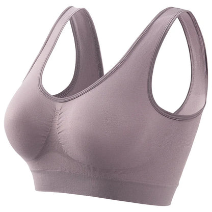Women’s Seamless Sports Bra – Push-Up Bralette