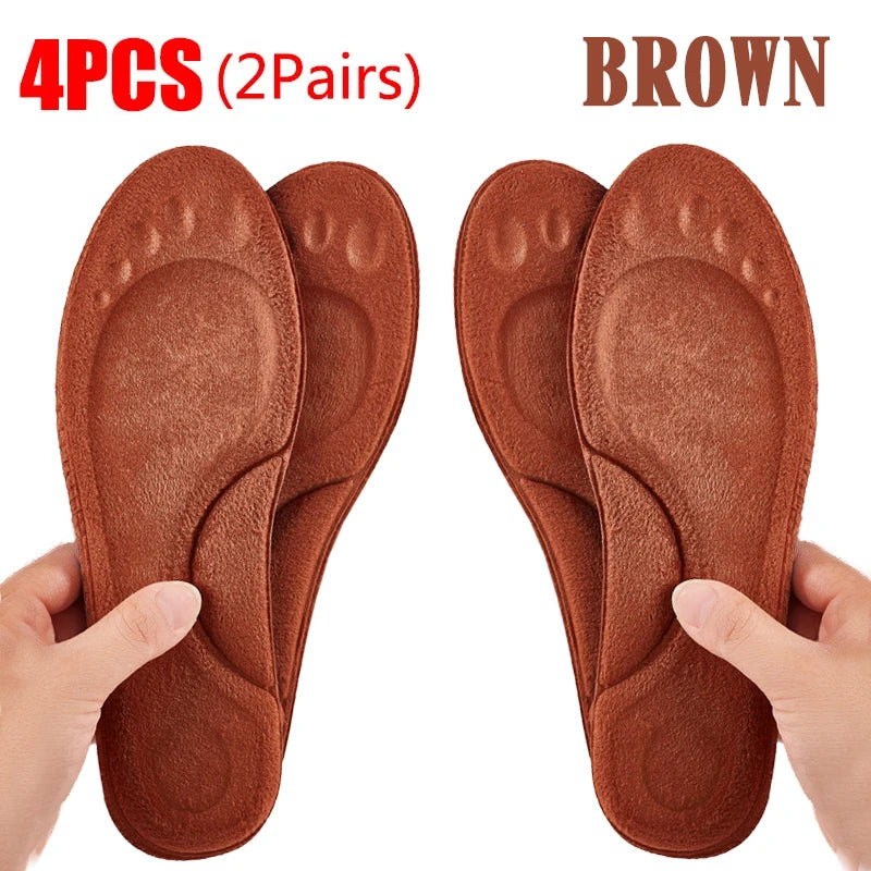 Warm Insoles Soft EVA Cushion Arch Support Shoe Inserts