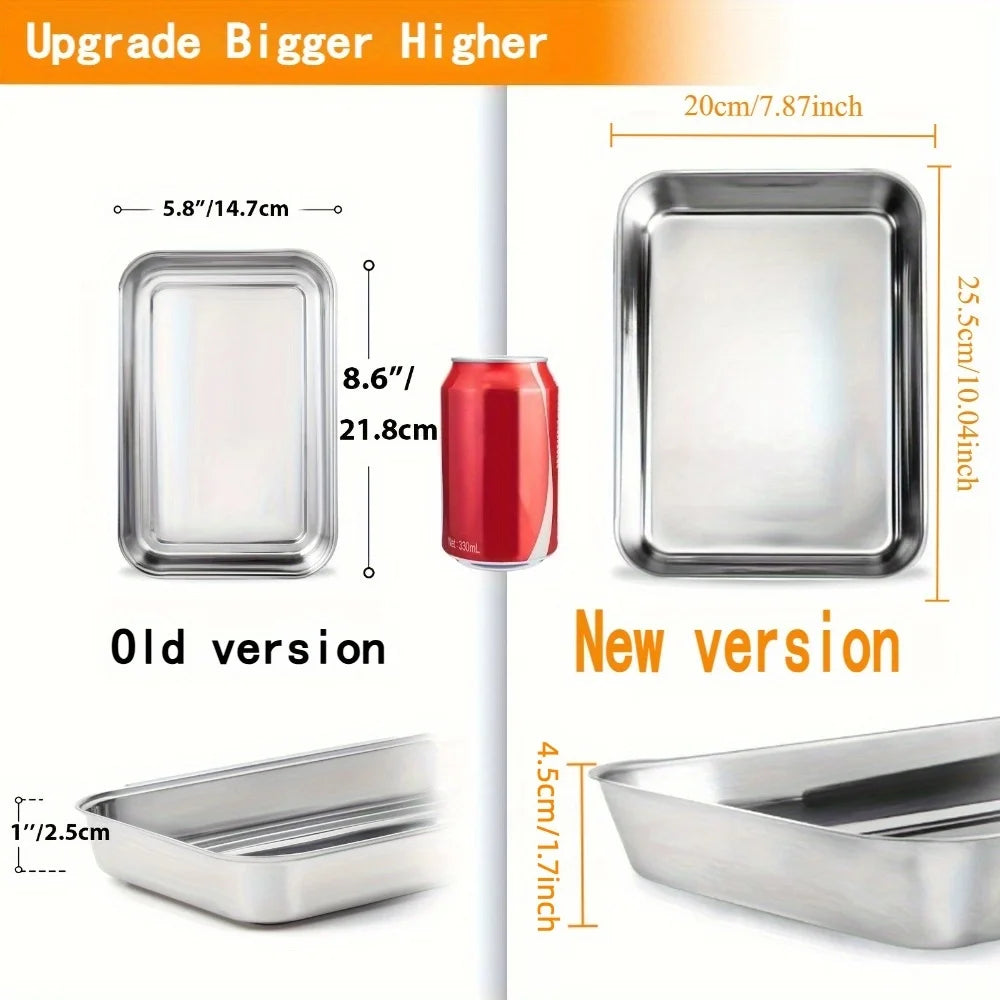 Stainless Steel Food Container with Lid – Sealed Lunch Box