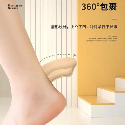 Heel Pads for Loose Shoes – Self-Adhesive Heel Inserts 8-Pack