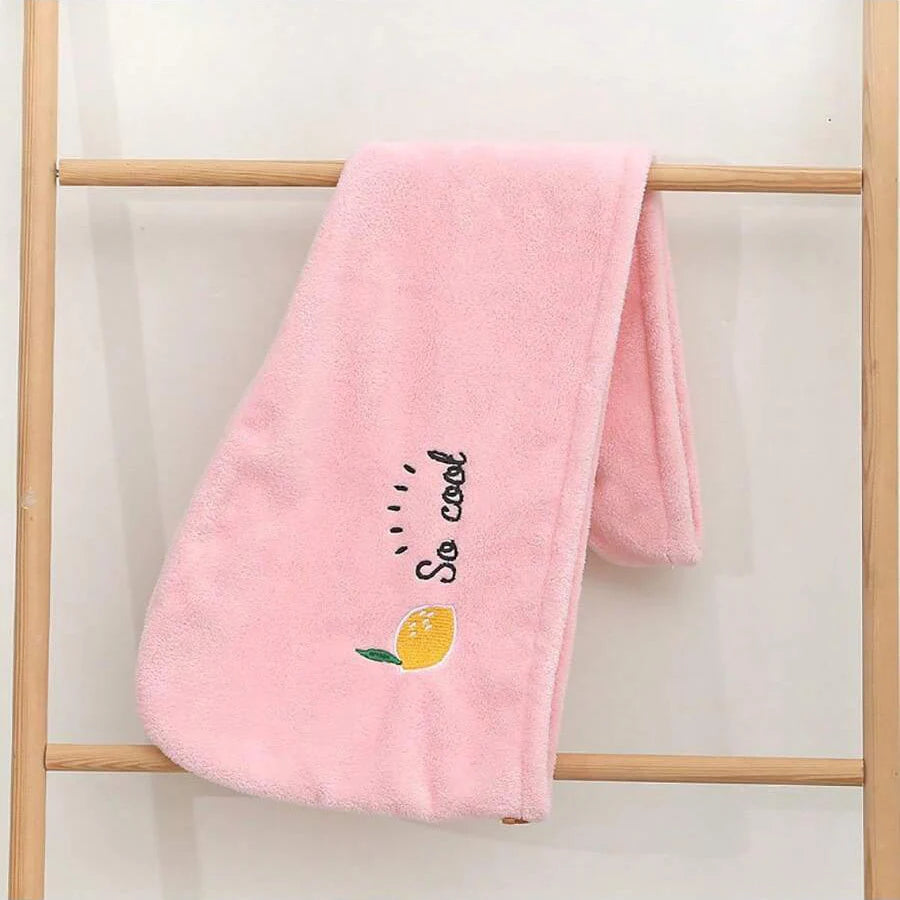 Hair Drying Cap – Absorbent Coral Fleece Hair Towel Wrap