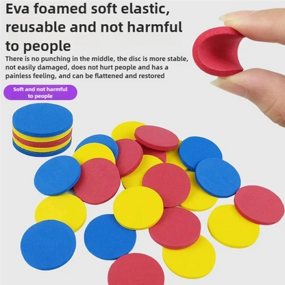 Flying Disc Gun Toy – EVA Soft Bullet Shooter