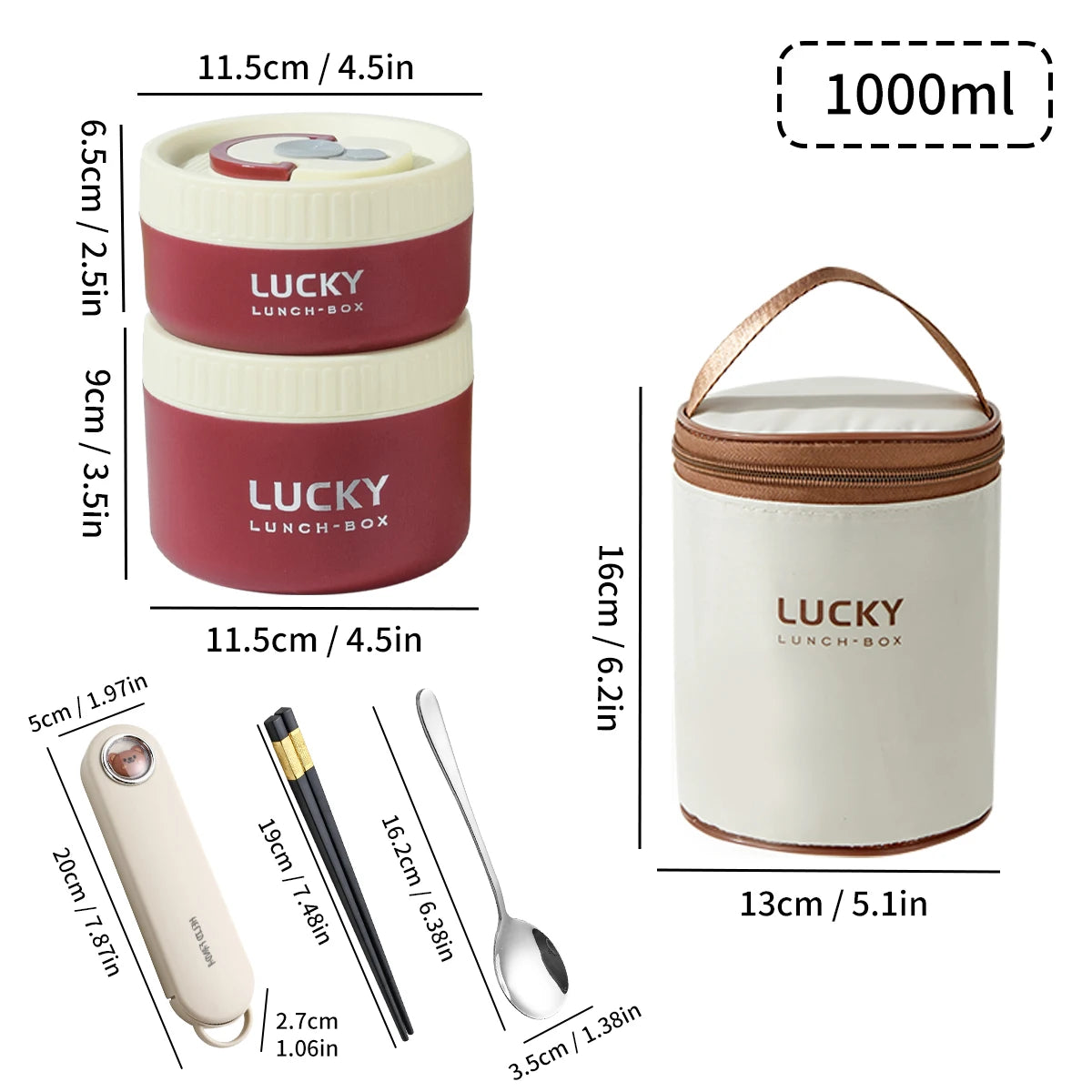 Insulated Stainless Steel Lunch Box
