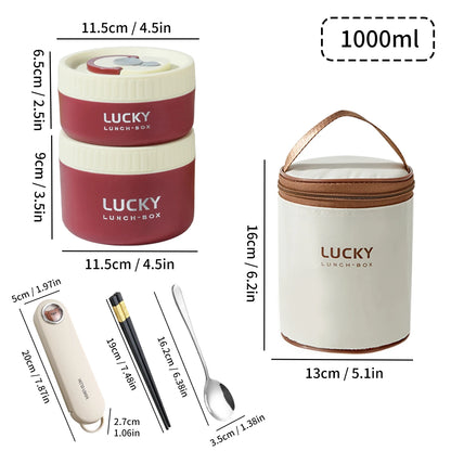 Insulated Stainless Steel Lunch Box