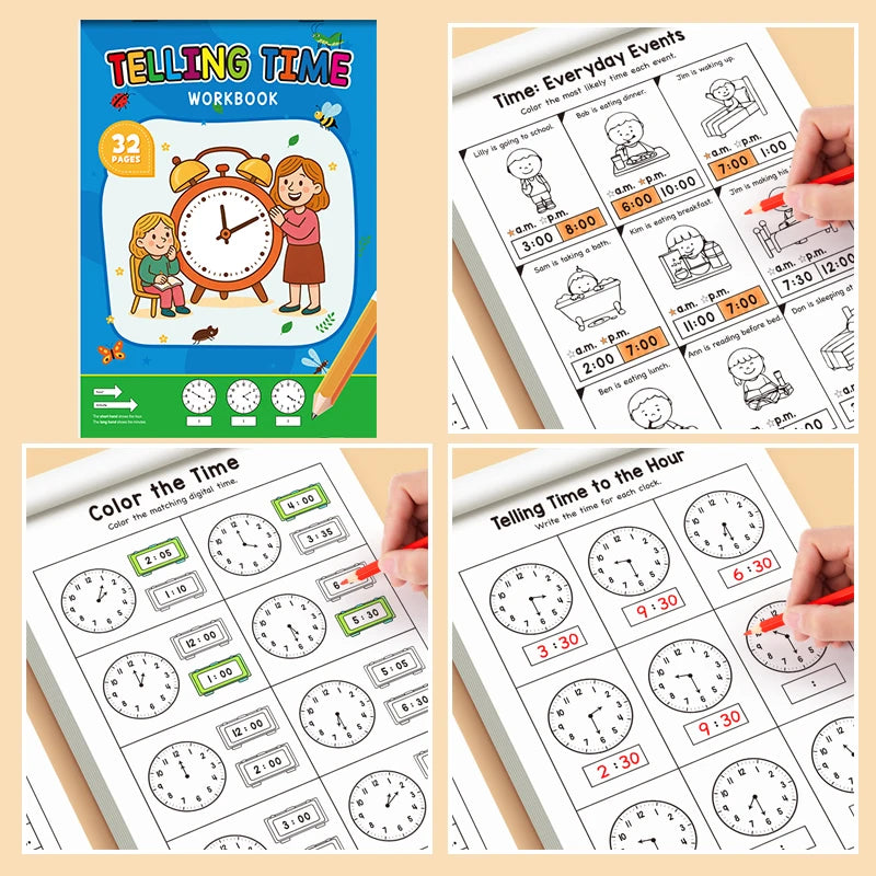 Time Learning Workbook