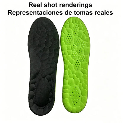 Shock Absorbing Insoles Sports Arch Support Breathable Shoe Inserts