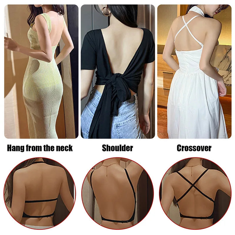 Invisible Plunge Bra – Backless Seamless Bra for Dresses