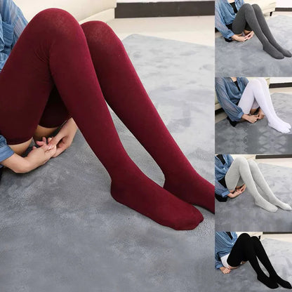 Women's Over Knee Stockings – Long Thigh High Warm Socks