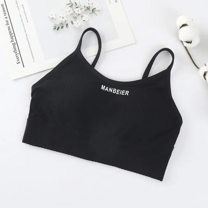 Women’s Sports Bra – Cotton Crop Top for Gym & Everyday Comfort