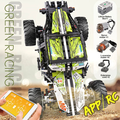 RC Buggy Building Blocks – 4WD Remote Control Car Model