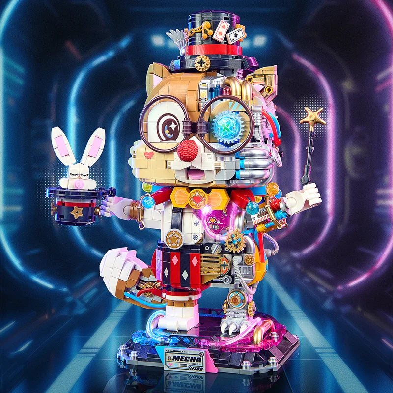 Mechanical Squirrel Building Block Set