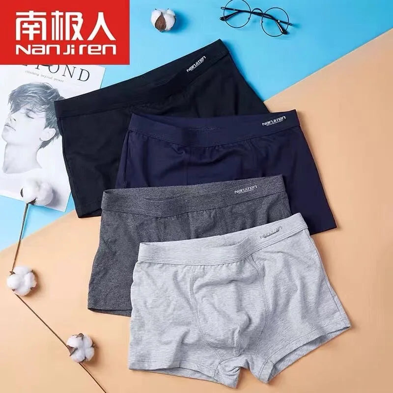 Men’s Cotton Boxer Shorts – Plus Size Everyday Underwear
