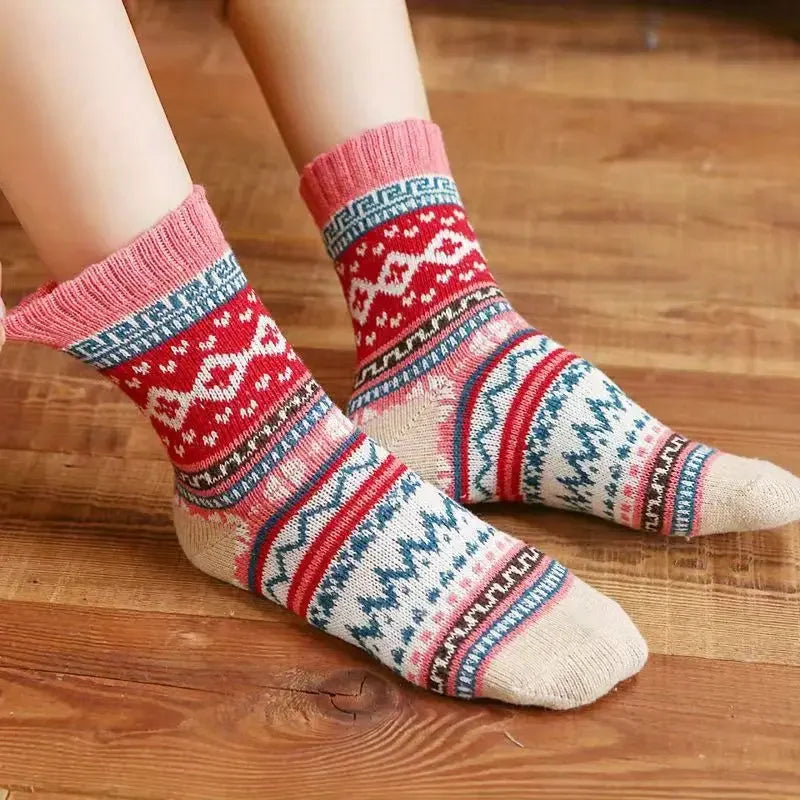 Women’s Warm Socks – Thick Soft Calf Socks for Winter