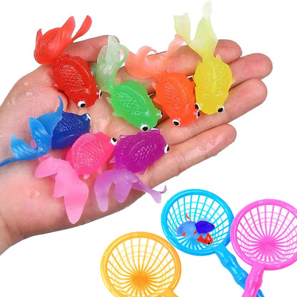 Goldfish Bath Toys 10-Piece Set – Kids Water Play Fish