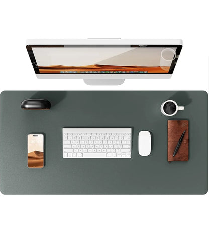 Large Desk Mat – PU Leather Mouse Pad & Desk Protector