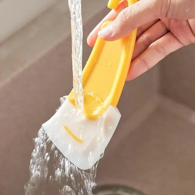 Silicone Kitchen Scraper for Pans, Pots & Dishes