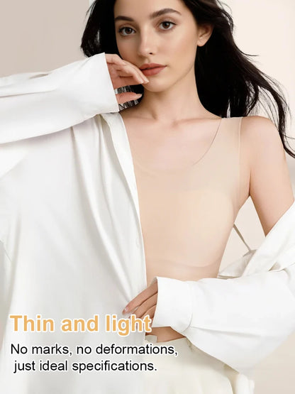 Wire Free Bra for Women – Thin Cup Everyday Support