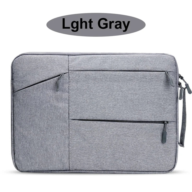 Portable Laptop Sleeve Bag – Canvas Zipper Case for 11–15.6 Inch