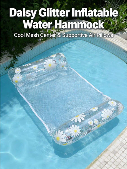 4-in-1 Pool Hammock Float – Inflatable Water Hammock