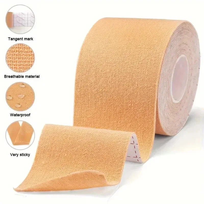 Kinesiology Tape Waterproof Athletic Sports Tape for Gym & Tennis