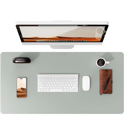 Large Desk Mat – PU Leather Mouse Pad & Desk Protector