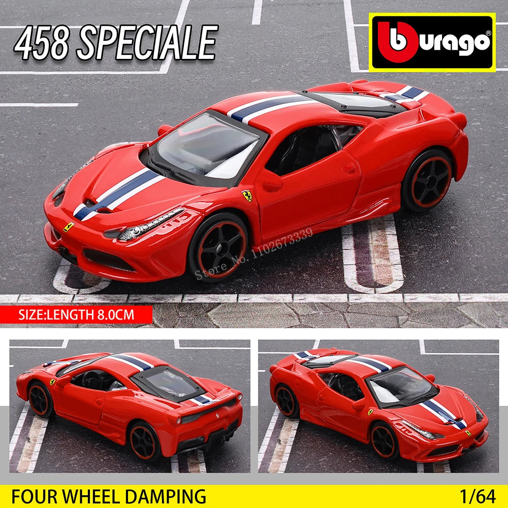 1:64 Diecast Car Model – Metal Collectible Vehicle