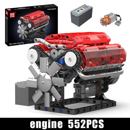 V8 Engine Building Blocks