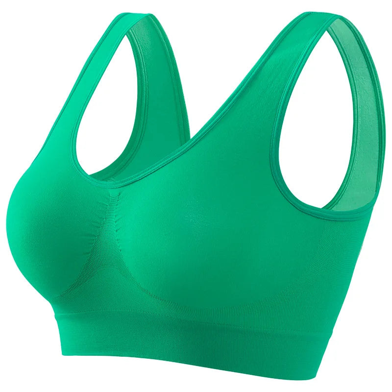 Women’s Seamless Sports Bra – Push-Up Bralette