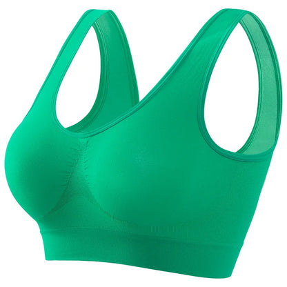 Women’s Seamless Sports Bra – Push-Up Bralette