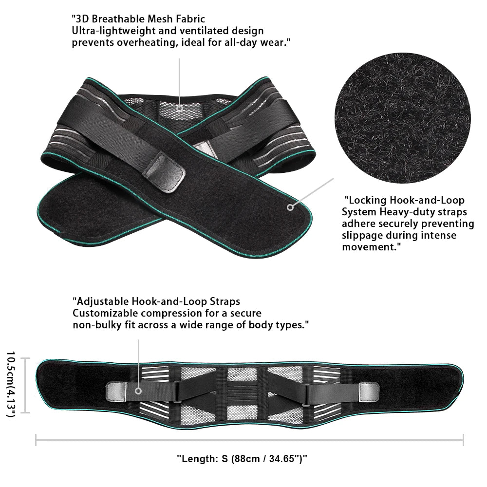 Lower Back Support Belt
