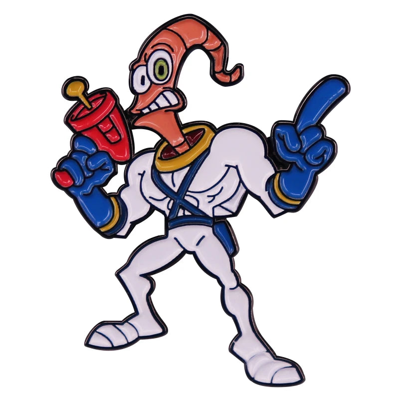 Retro Game Enamel Pin