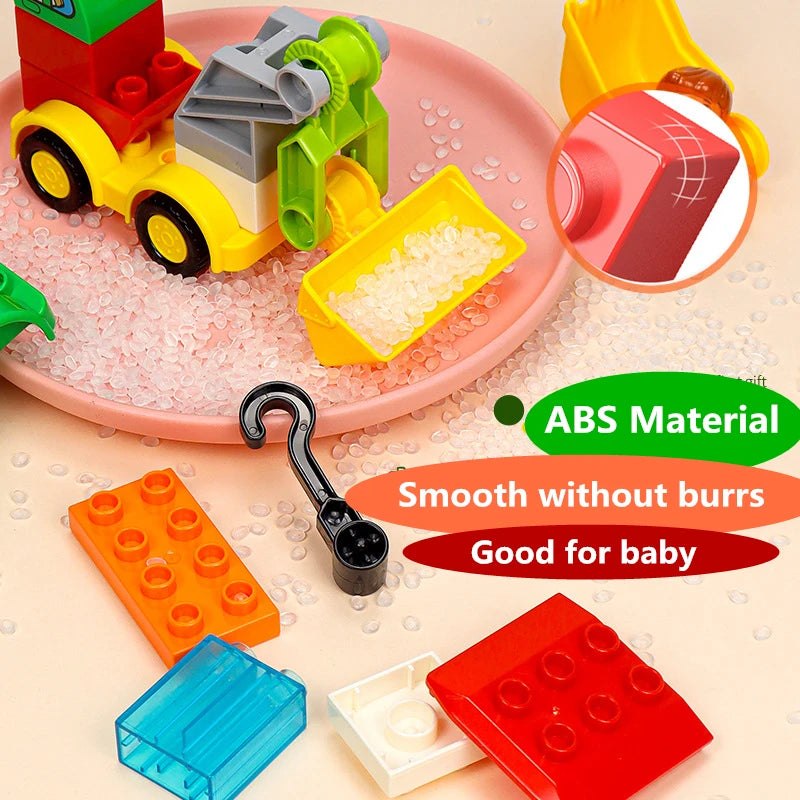 Train Building Blocks Set – Railway Track Model Construction Toy